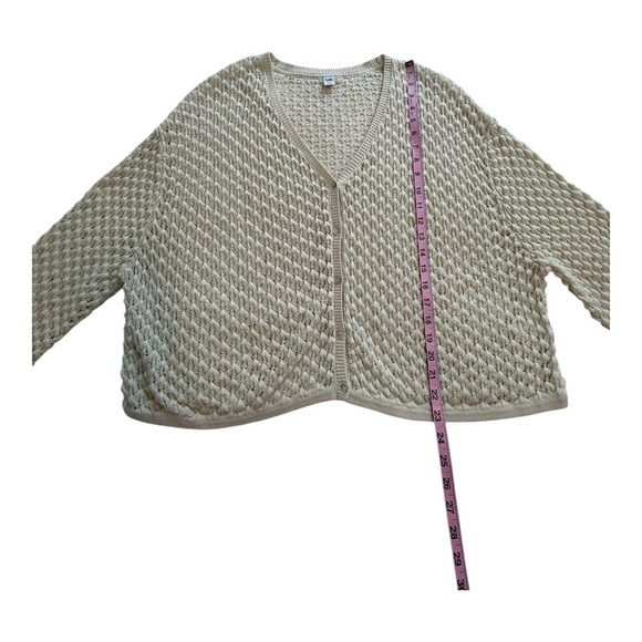 Twik Crochet Fine Knit Cardigan - Size Large - Picture 9 of 11